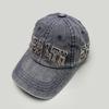 Spring And Autumn American Retro Embroidery Two-Color Letter Baseball Cap Men'S And Women'S Sunshade Casual Versatile Cap