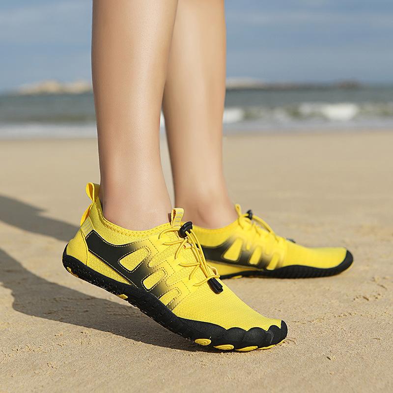 Couple Casual Outdoor Beach Shoes Amphibious Hiking Diving Swimming Rafting Creek Tracking Shoes Platform Wading Shoes