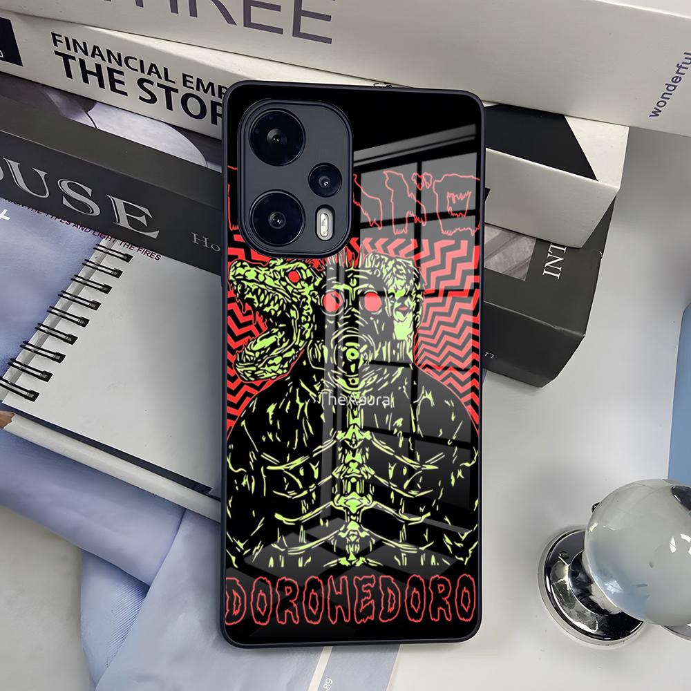 Anime D-Dorohedoro Phone Case For Redmi 13 12 13c 12c Note 13 Pro Plus 11 12 Pro 10 12s 11s Glass Cover