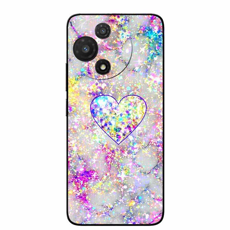 For TCL 60R 5G Case T519H Fashion Protective Silicone Back Cover Cases For TCL 60 R Animal Black Phone Funda TCL 60R T519H Coque