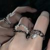 Girls Jewelry Gifts Baroque Pearl Index Finger Ring Women Rings Adjustable Open Ring Korean Style