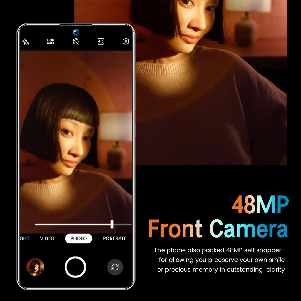 Smartphone S25 Ultra+: 16 Go de RAM, 512 Go de stockage, Android, Écran de 7,3 pouces