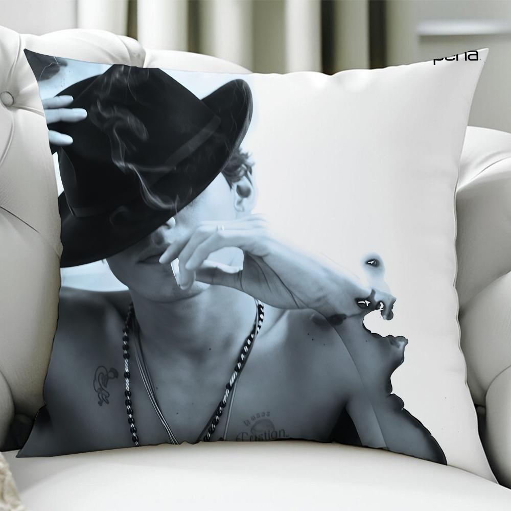 MMarc Anthony Singer cushion cover Birthday Anniversary Gifts Double Sided Printed Zipper Cushion Cover Soft Skin Bedding