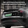 For Tesla Model 3/Y Tail Marker Sticker - Time Tunnel Pattern, Eco-friendly Resin Drip, Waterproof Material