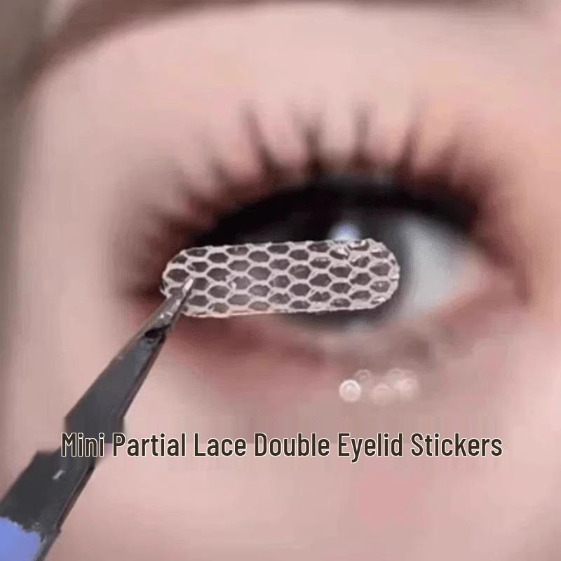 

Женская невидимая кружевная лента для век: Дышащие, Бесследные и Активируемые водой для нависших или внутренних двойных век Lace Partial - 144 pieces with tools