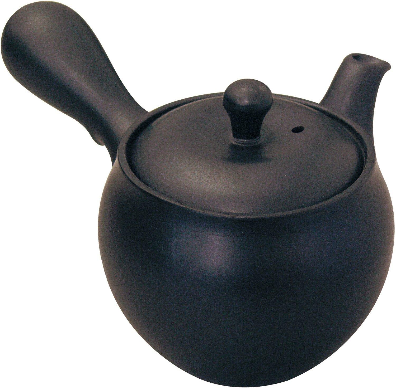

Suzuki Banko Ware Elegant Teapot, Size 2 (Gift Boxed), Jet Black, 0977-5100, 380ml