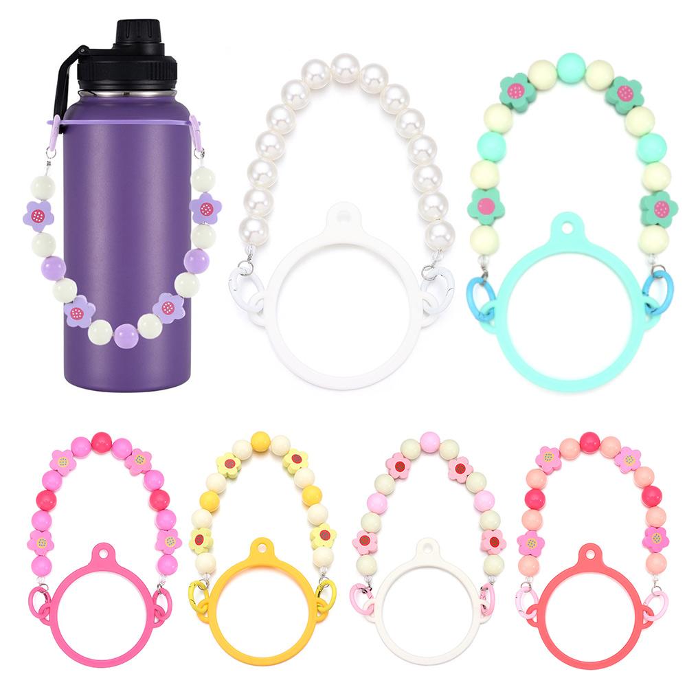 

Acrylic Water Bottle Handle Strap for for Tyeso Aquaflask for HydroFlask 12-64oz