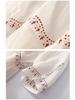 2025 Summer Women's Plus Size Ramie Embroidered Loose Retro Dress (Unlined)