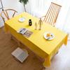 Simple Square Grid Dining Table Cloth Tablecloth Household Rectangular Coffee Table Cloth Cover Towel Can Be