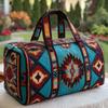 Western Style Small Duffle Bag Gym Travel Unisex Handbag