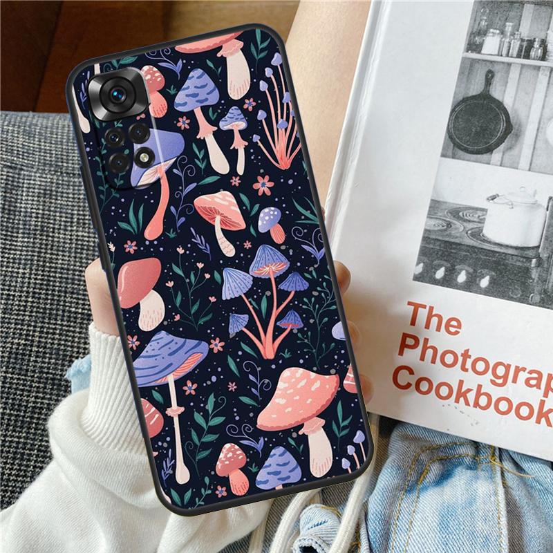 Trippy Mushroom For Xiaomi Redmi Note 13 9 10 11 12 14 15 Pro Plus Phone Case For Redmi 15 C 12C 13C 14C 10C