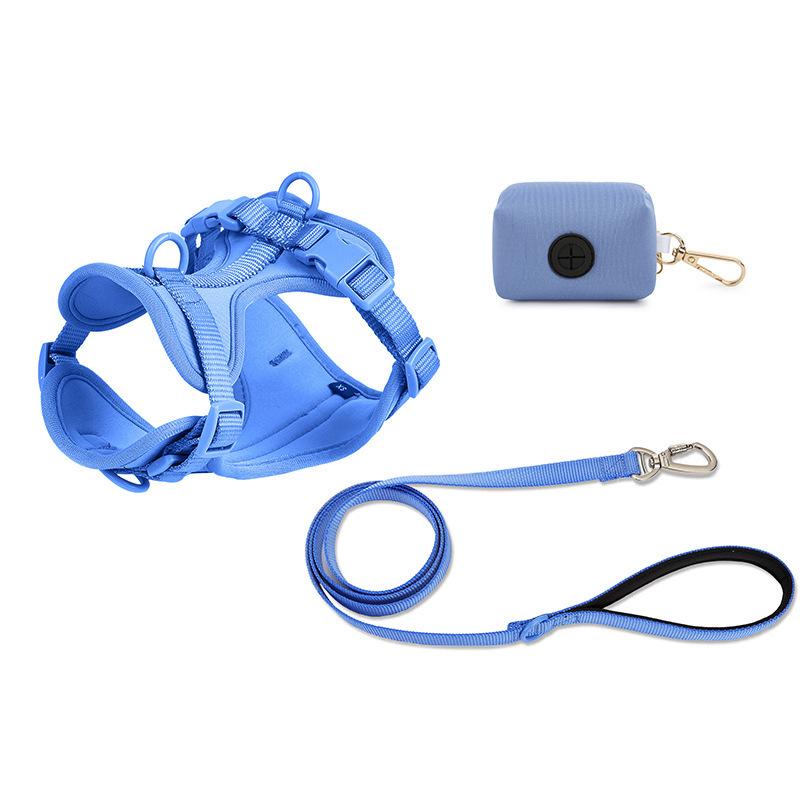 Spot PVC Dog Harness Vest with Leash & Collar - Pet Fashion