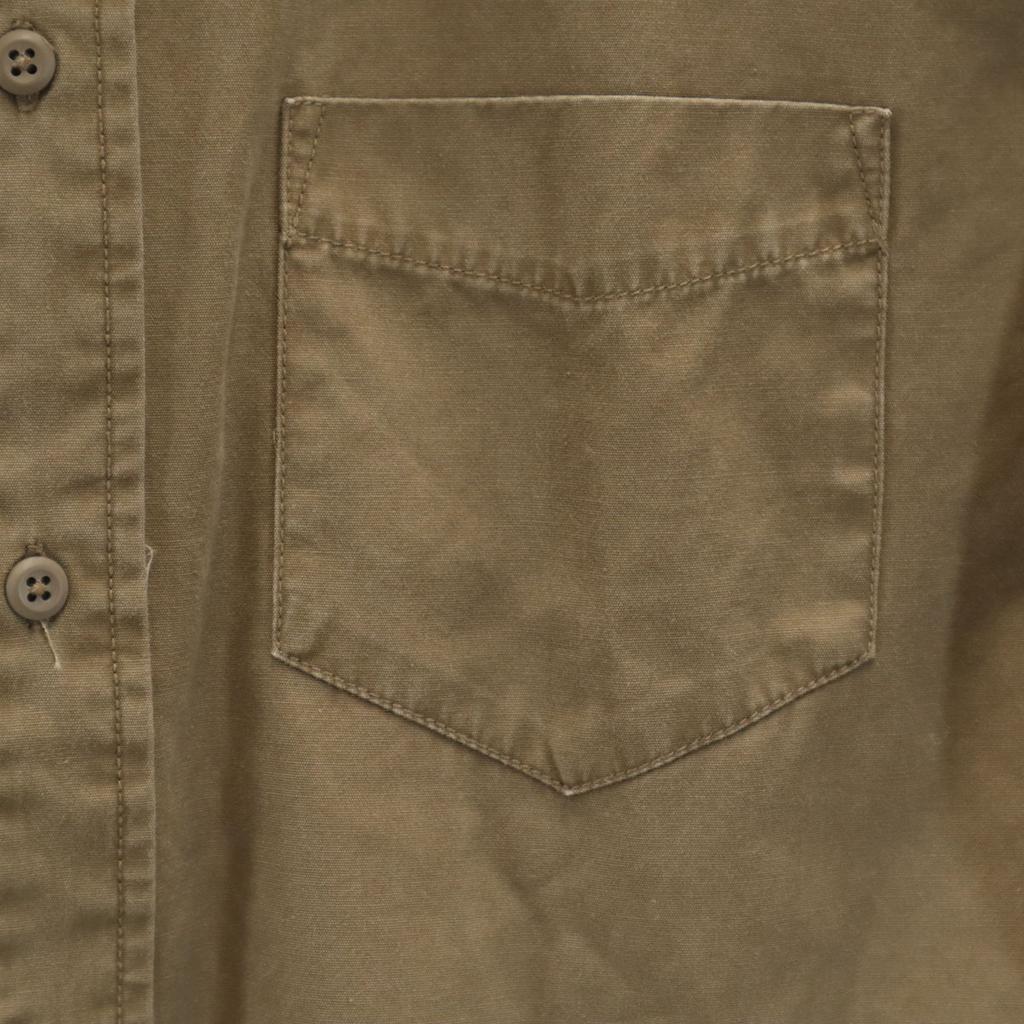 GAP Short sleeve Hidden Button down shirt M Brown Men's Used