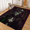 Dark Gothic Skeleton Bishop Rectangular Rug Soft Nonslip Carpet For Hallway Doorway Kitchen Home Decor Great Holiday Gift