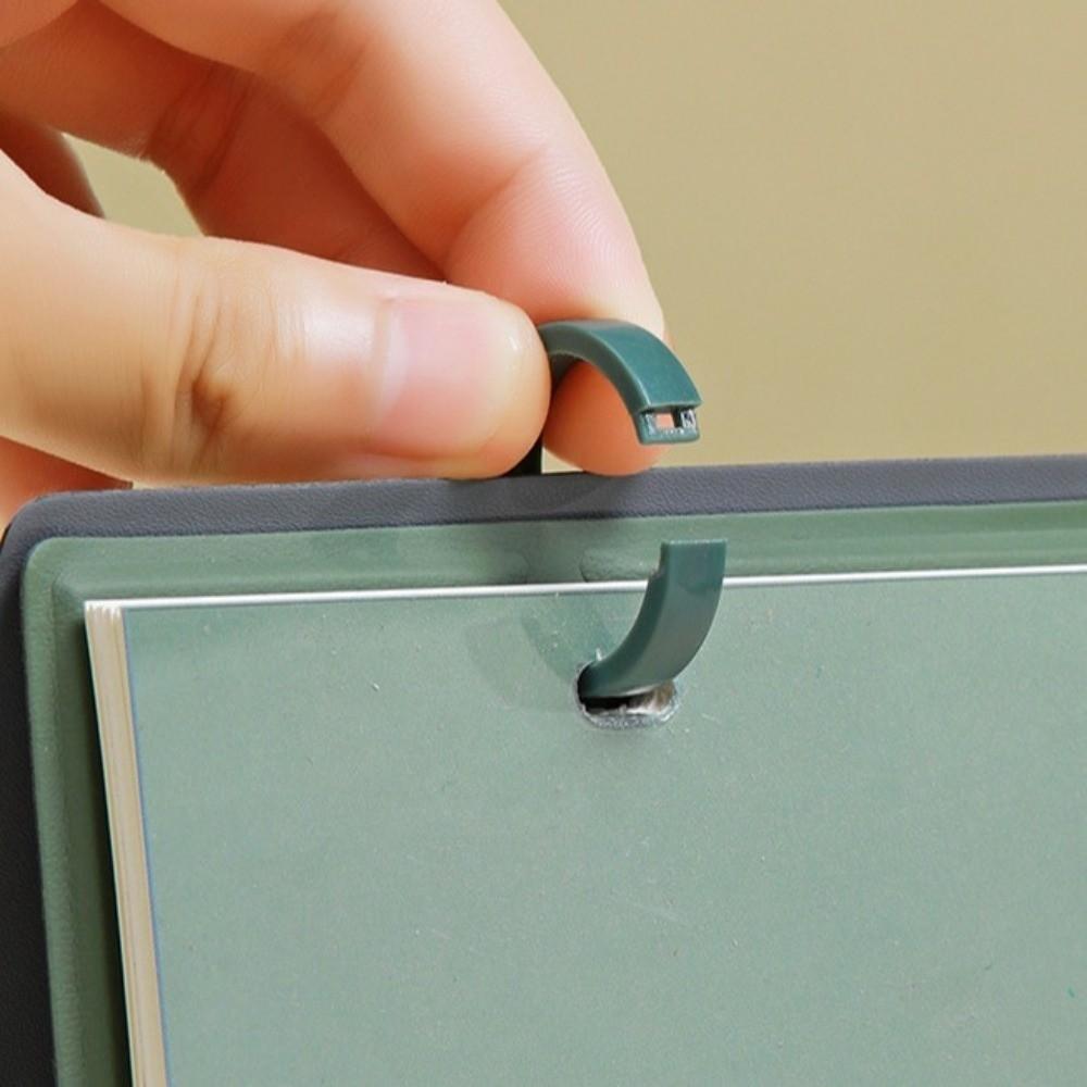 Solid Color Horse Year Calendar Month Date Display Standing Flip Calendar  Spring Festival