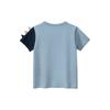 Korean Summer Boys Dinosaur Print Short Sleeve T Shirt for Toddlers