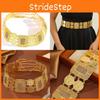 Waist Women Fashion Chain Hollow Geometric Alloy Construction And Stylish Look