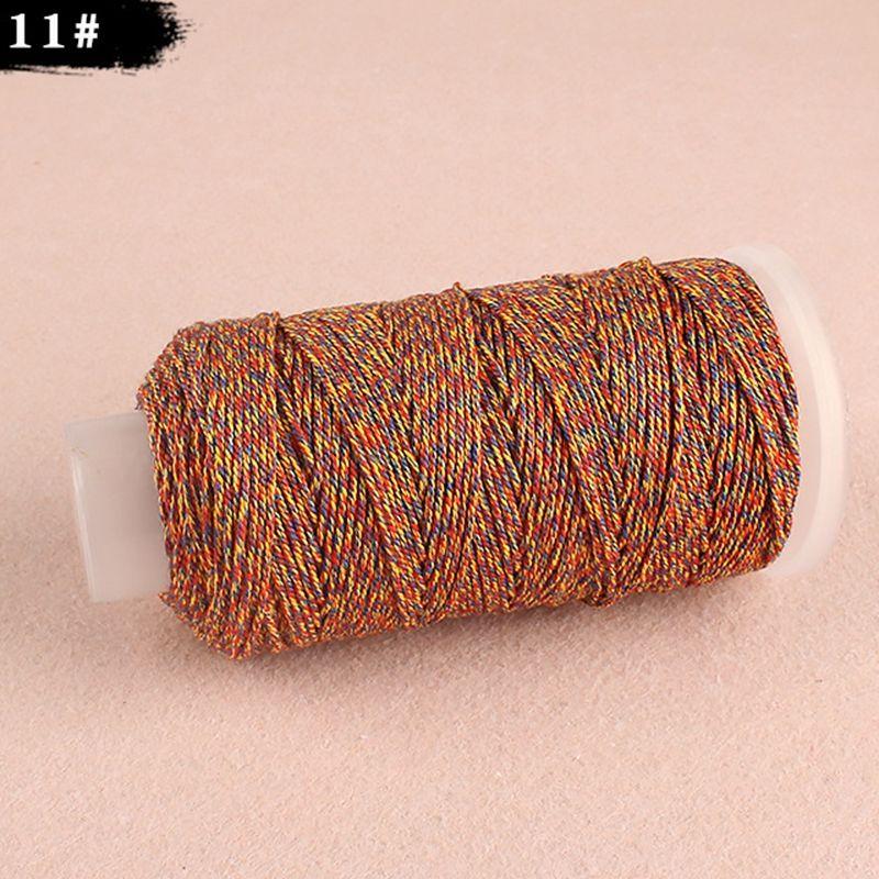 

Сердечник Ручной Работы Хлопковые Нити 18-Прядный Большой Моток 1.0мм Ремесло Шнур Бисероплетение Веревка Кисточка Тибетский Плетеный Ручной Ремешок Large roll [color 11] 1.0mm/130 meters
