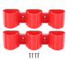 Battery Holders for Milwaukee M12 Battery Tool Storage Holders with Battery Slots Wall Mount 12V Battery Storage Racks