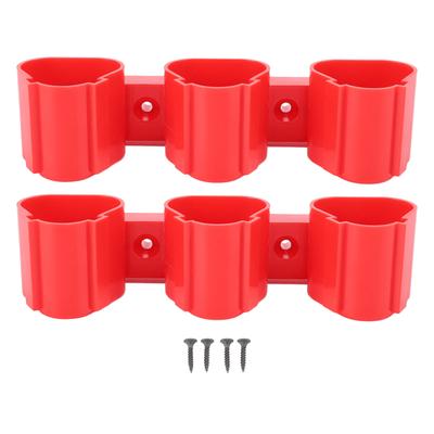 Battery Holders for Milwaukee M12 Battery Tool Storage Holders with Battery Slots Wall Mount 12V Battery Storage Racks