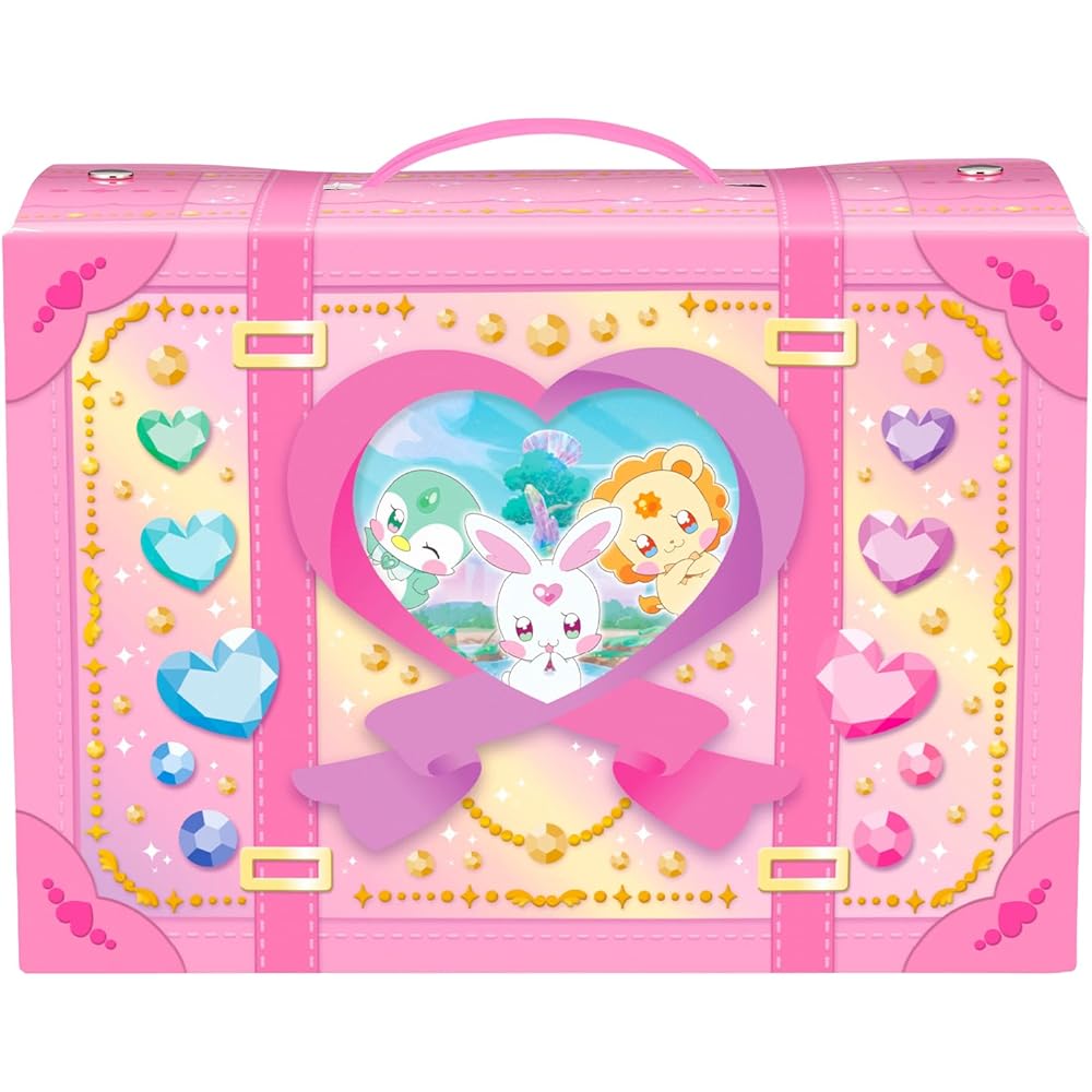 Bandai Wonderfull Precure Kirani Trunk Case Kids Storage Organizer