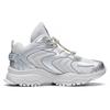 Li Ning Youth  Childrens Sports Lifestyle Series Warm Letter Low-Top Casual Shoes Kids Casual Shoes Antarctic-Gray YKCS210-5