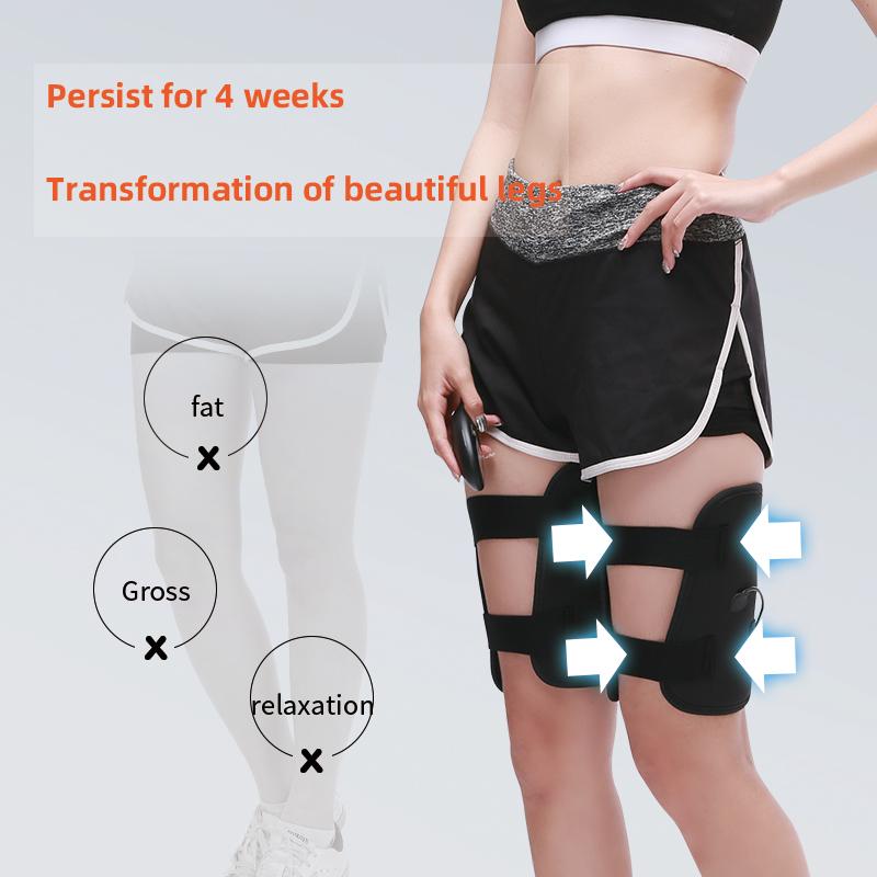 Upgrade EMS Electric Muscle Stimulator Massager for Fitness TENS Anti Cellulite Legs Belts Slimming Thigh Bodybuilding Band