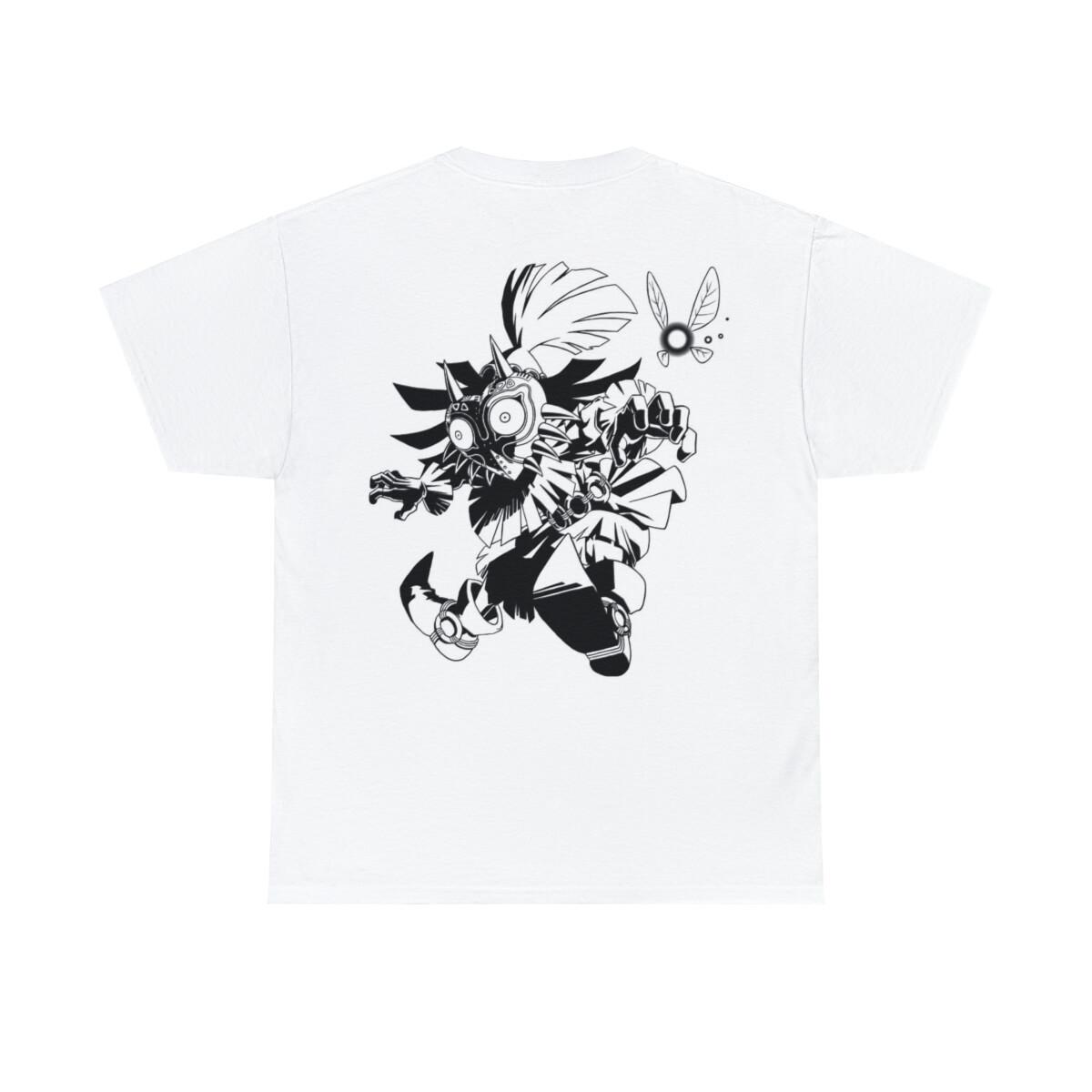 ВИНТАЖНАЯ ФУТБОЛКА - Skull Kid Унисекс Плотный Хлопок S разноцветный