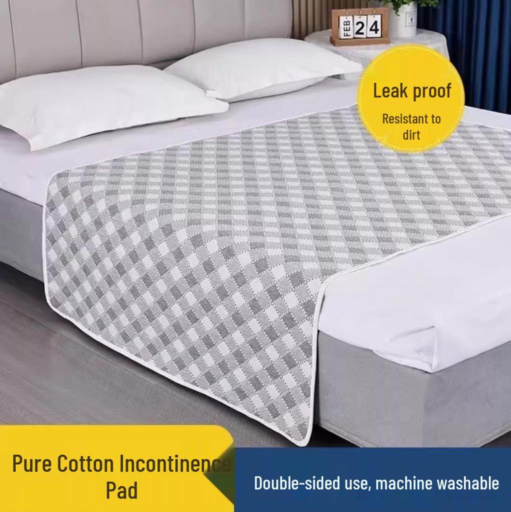 Breathable Waterproof Cotton Changing Pad for Babies, Adults & Elderly - Machine Washable