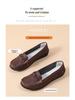 2024 Frühling & Herbst Damen Casual Flache Krankenschwestern-Loafer mit Sehnensohle