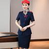 Women's Short-Sleeved Suit Skirt Set