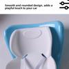 Lightweight Plastic Hamster Car Seat Comfortable Secure Buckle Miniature Chair Vent Mount Stable Car Seat Display Stand
