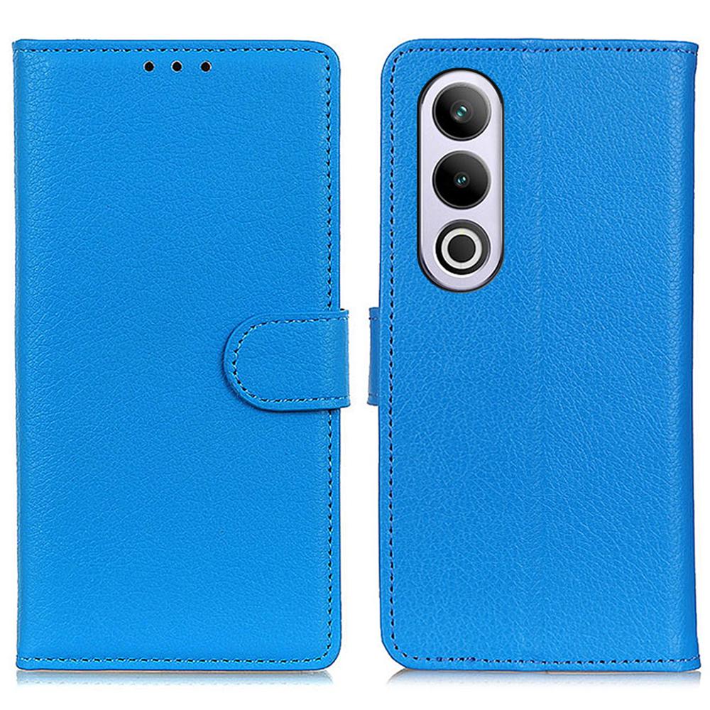For OnePlus Nord CE4 5G Case Litchi Texture PU Leather Wallet Stand Phone Cover