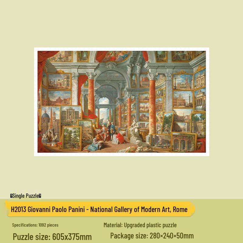 1092-Piece High-Difficulty Landscape Jigsaw Puzzle for Stress Relief and Adult & Children s Education