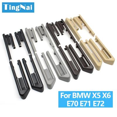 E70 E71 E72 LHD RHD Interior Car Front Seat Sliding Track Rail Trim Cover Replacement For BMW X5 X6 2007-2014