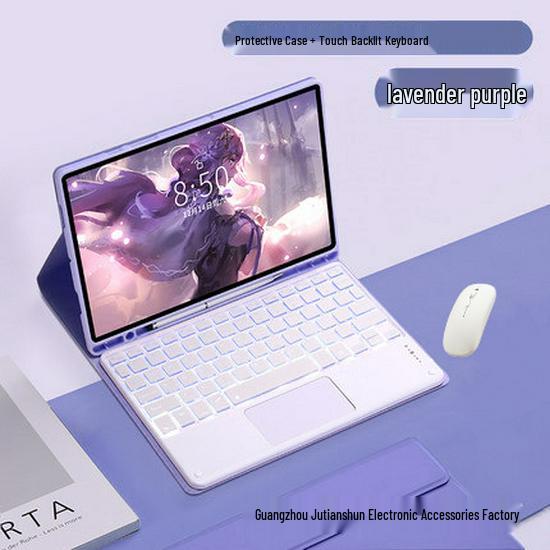 iPad Air M4 Tablet Bluetooth Keyboard Protective Case