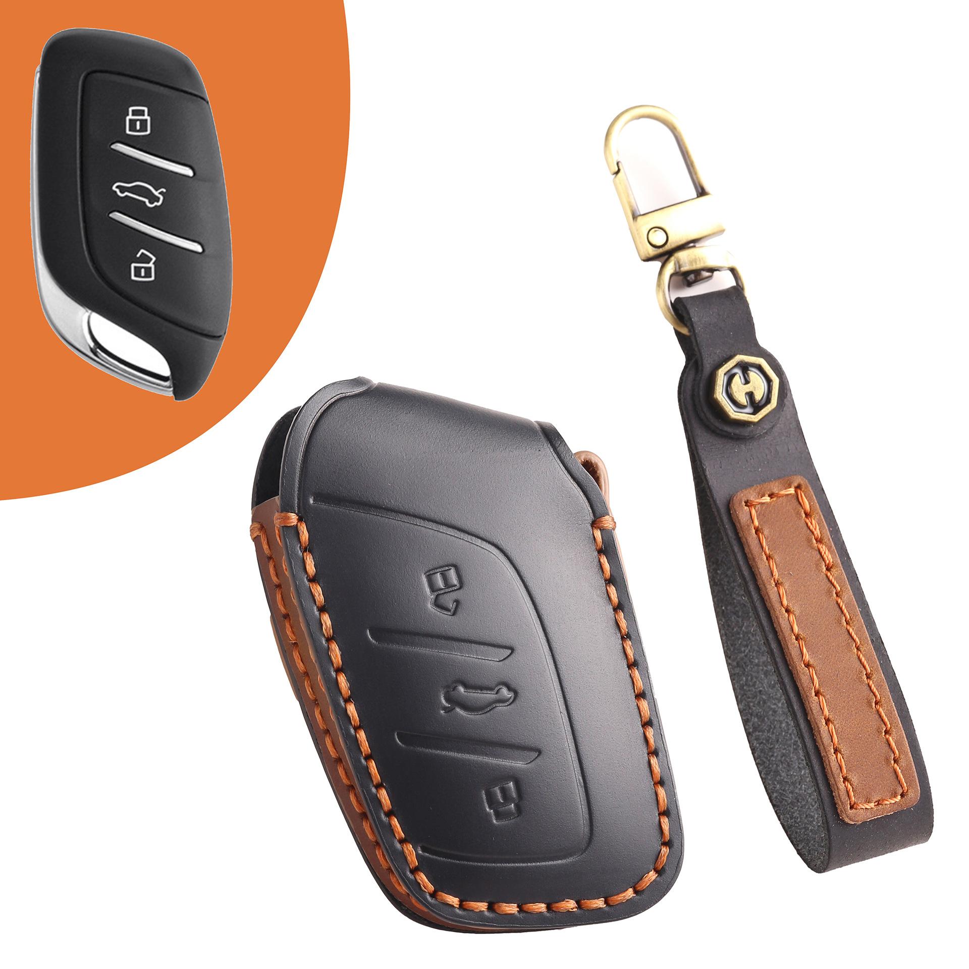 

Applicable to Roewe rx5 key case i5 new plus all-inclusive i6max Colewe third-generation high-end key case чёрный