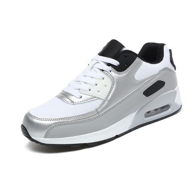 2024 Men's Shoes Outdoor 2025 Foreign Trade Large Size Sports White Shoes Spring Men's Couple Air Cushion