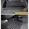For Volkswagen T-Cross 2019-2023 Car Front Seat Under-seat Storage Box Felt Cloth Car Under Seat Layered Storage Box