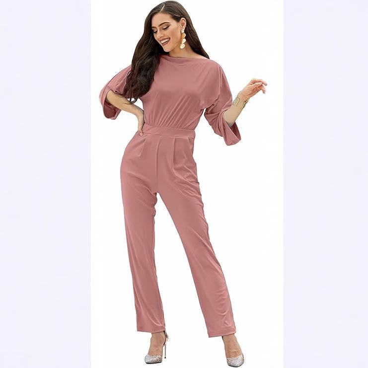 Stilvoller Semi-Formal Jumpsuit mit langen Hosen