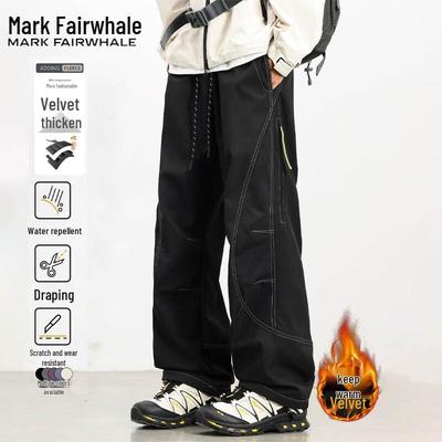 Men's Fleece-Lined Straight Leg Cargo Pants