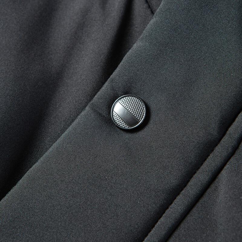 Men's 3-in-1 Detachable Liner Mid-Length Hooded Winter Down Jacket