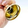 Handbell bell keyring cute doll bag key holder gold