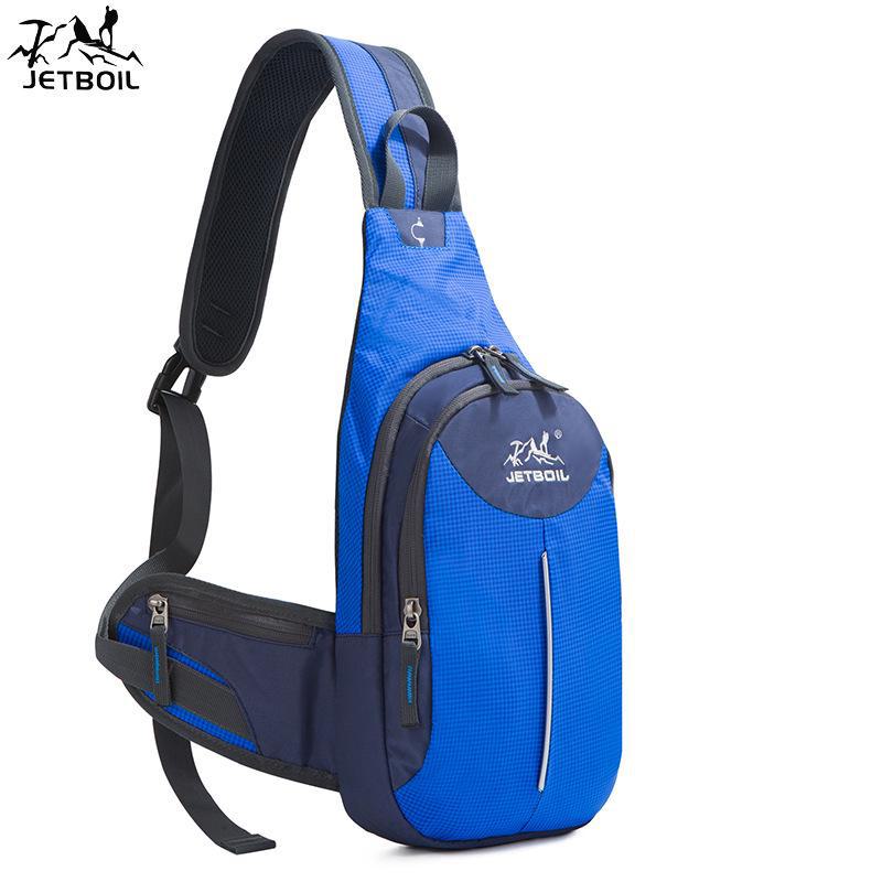 Unisex Outdoor Solid Color Crossbody Bag - Phone & Waist Pack