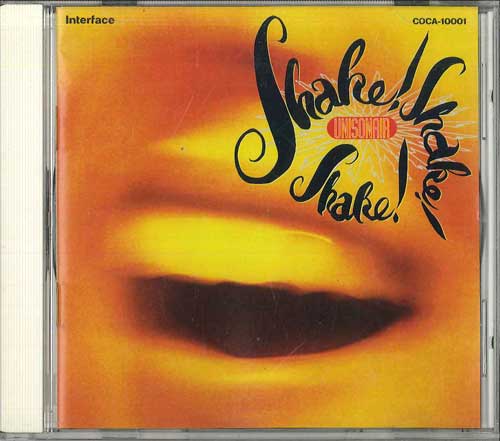 

CD UNISONAIR - Shake Shake Shake COCA10001PROMO COLUMBIA Japan Obi Japanese Pop/Rock Used