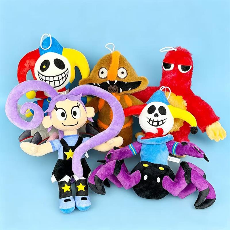 New Prototype Plush  Cute Anime Peripherals Poppy 5  Monster Clown Skull Lily Toy Birthday Christmas Gift
