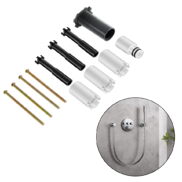Easy Installation Faucet and Shower Expansion Set Compatibility with Existing Systems Water Resistant Construction