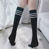 Student Socks Striped Knee High Sweet College Style Calf Socks Soft Skin-friendly JK Lolita Girls Stockings