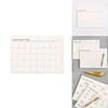 Perfectly Designed Simple Tearable Monthly Plan Book For Organized Work And Study Notes
