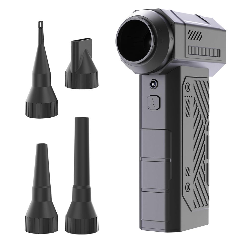 

G3 Turbo Jet Fan 40mm Brushless Motor Turbo Jet Blower Powerful Air Blower Wind Speed 52m/s 7500mAh Violent Fan With 4 Nozzles